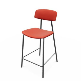 Tabouret de bar Lazio EP79 M339 Rouge