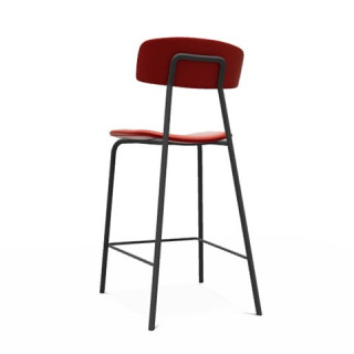 Tabouret de bar Lazio EP79 M339 Rouge