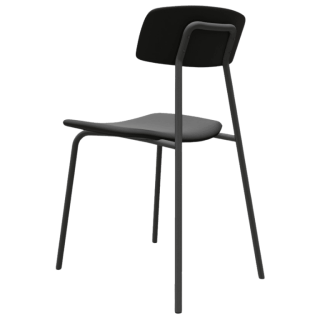 Chaise Lazio noir