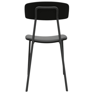 Chaise Lazio noir
