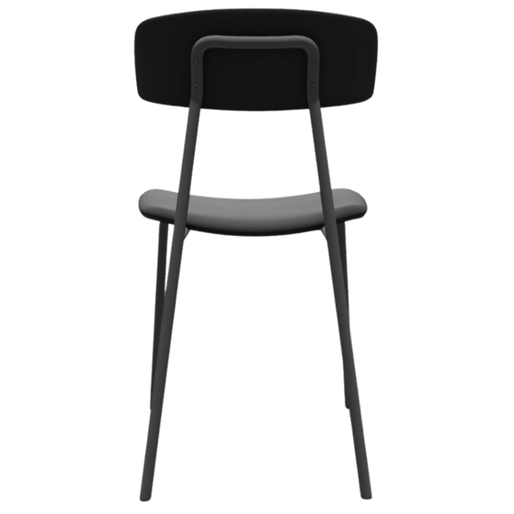 Chaise Lazio noir