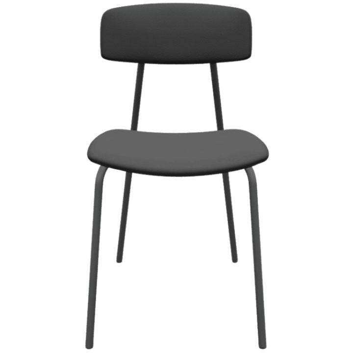 Chaise Lazio noir