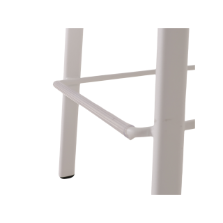 Tabouret de bar Louis HT65 EP91 PP91 Blanc