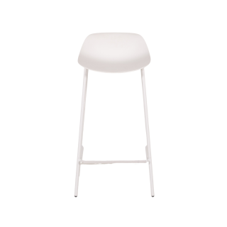 Tabouret de bar Louis HT65 EP91 PP91 Blanc