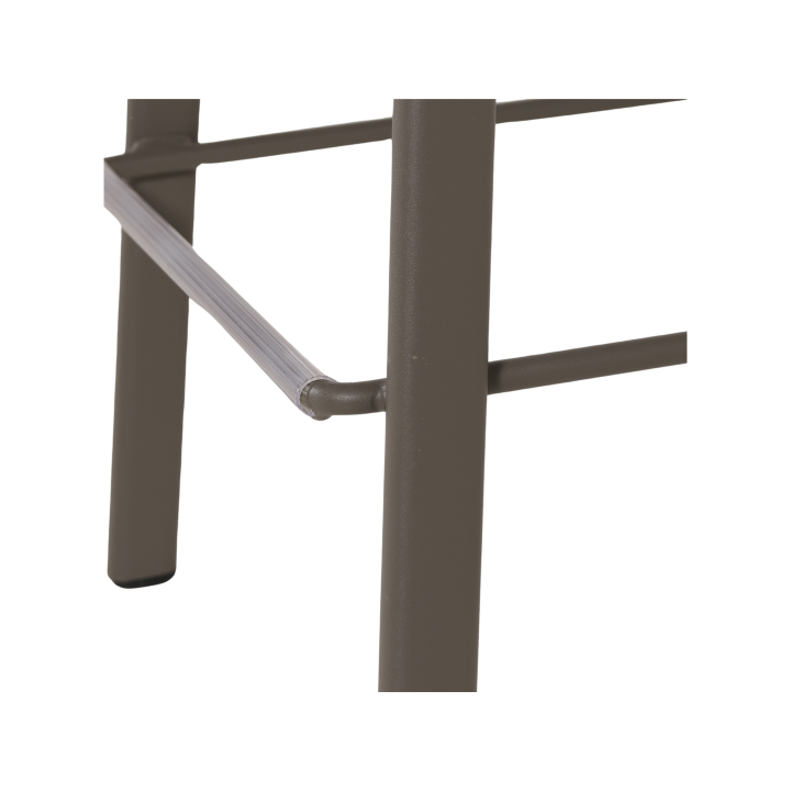 Tabouret de bar Louis HT65 EP88 PP88 Taupe