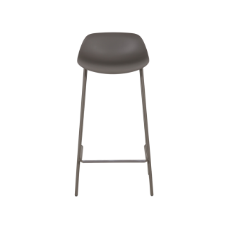 Tabouret de bar Louis HT65 EP88 PP88 Taupe