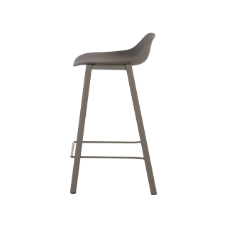 Tabouret de bar Louis HT65 EP88 PP88 Taupe