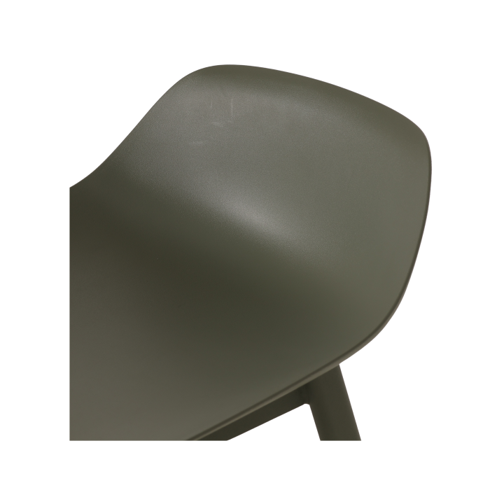 Tabouret de bar Louis HT65 EP60 PP60 Vert gris