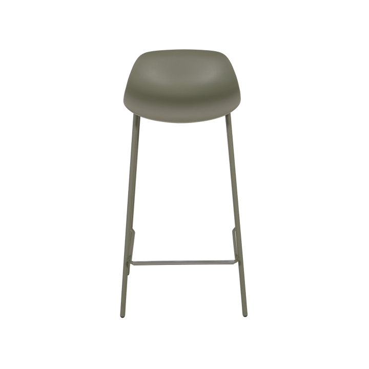 Tabouret de bar Louis HT65 EP60 PP60 Vert gris