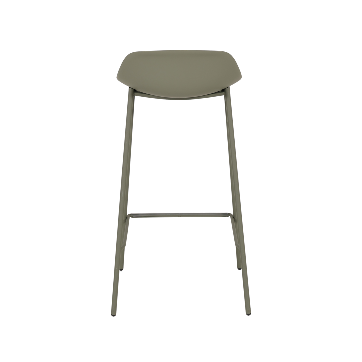 Tabouret de bar Louis HT65 EP60 PP60 Vert gris