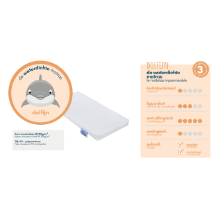 Matelas bébé 60x120 Dauphin