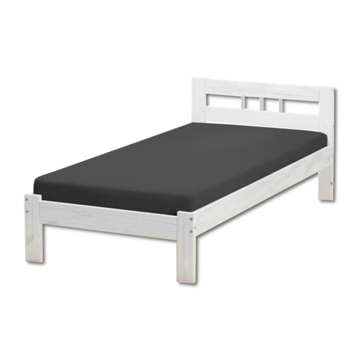 Lit 90x200 Fana blanc