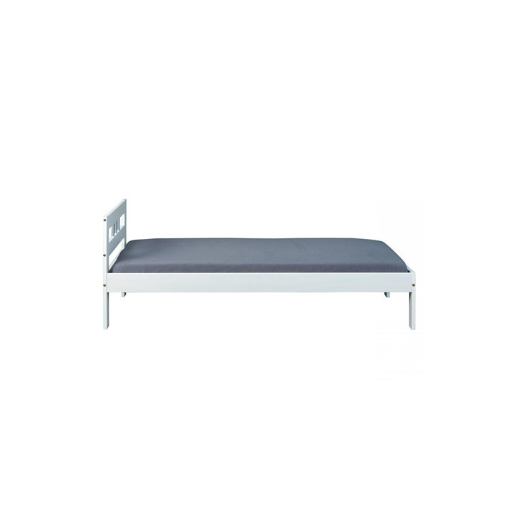 Lit 90x200 Fana blanc