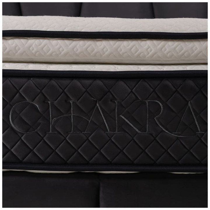 Lit coffre 160x200 Chakra gris