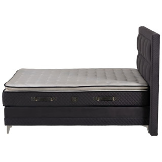 Lit coffre 160x200 Chakra gris