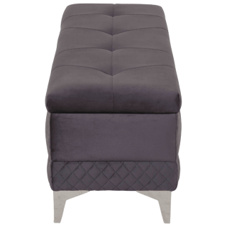 Banc Chakra satin gris