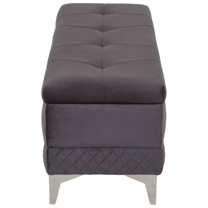 Banc Chakra satin gris