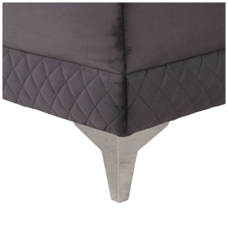 Banc Chakra satin gris