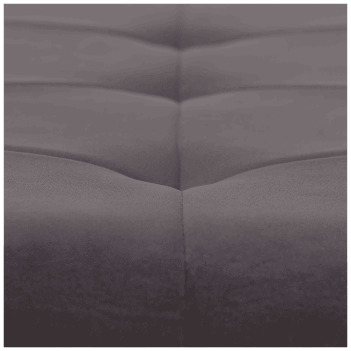 Banc Chakra satin gris