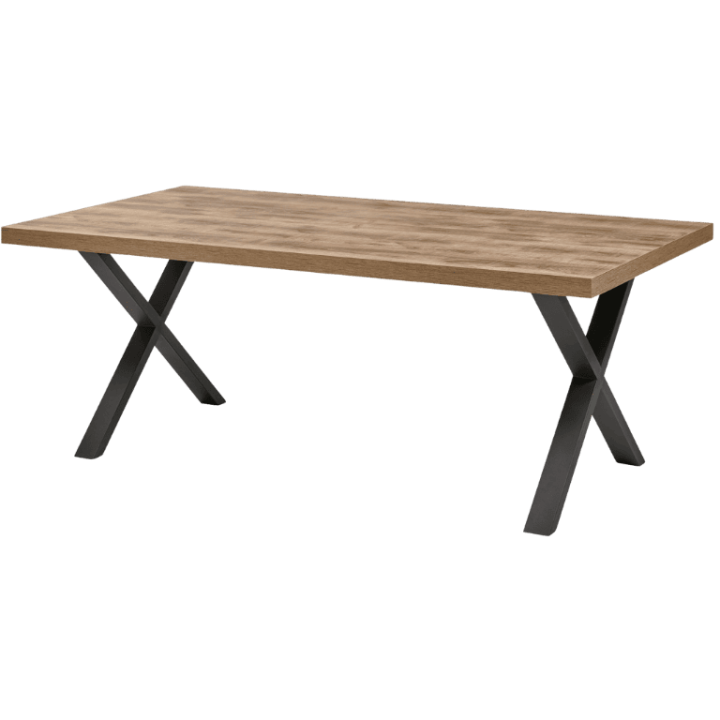 Table Otto 230x100 cm pied "X" TF1915