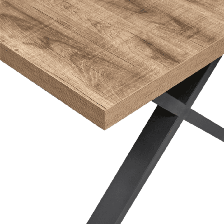 Table Otto 230x100 cm pied "X" TF1915