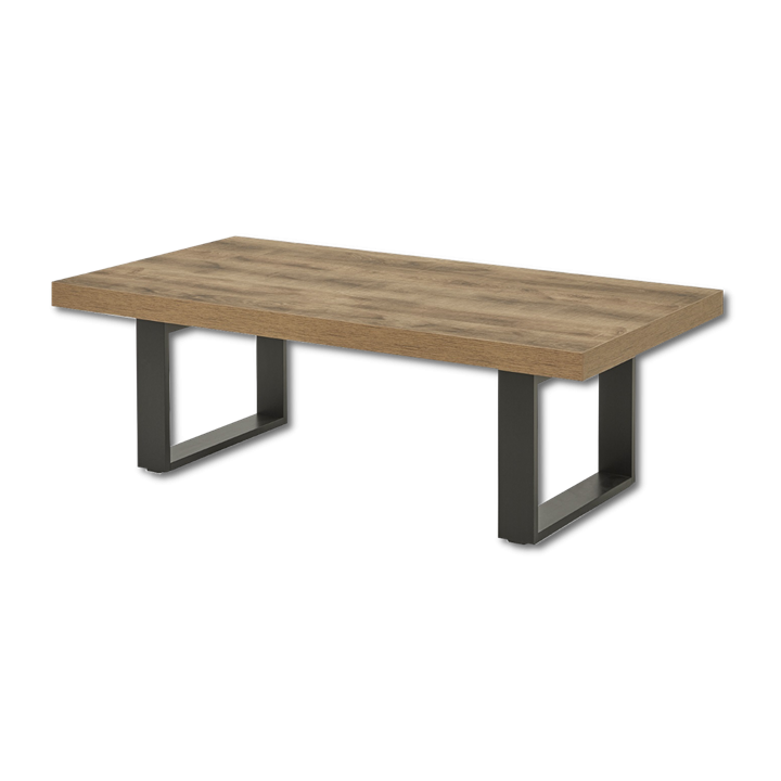 Table de salon Otto pied U scarlet oak