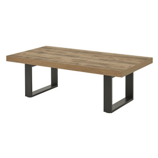 Table de salon Otto pied U scarlet oak