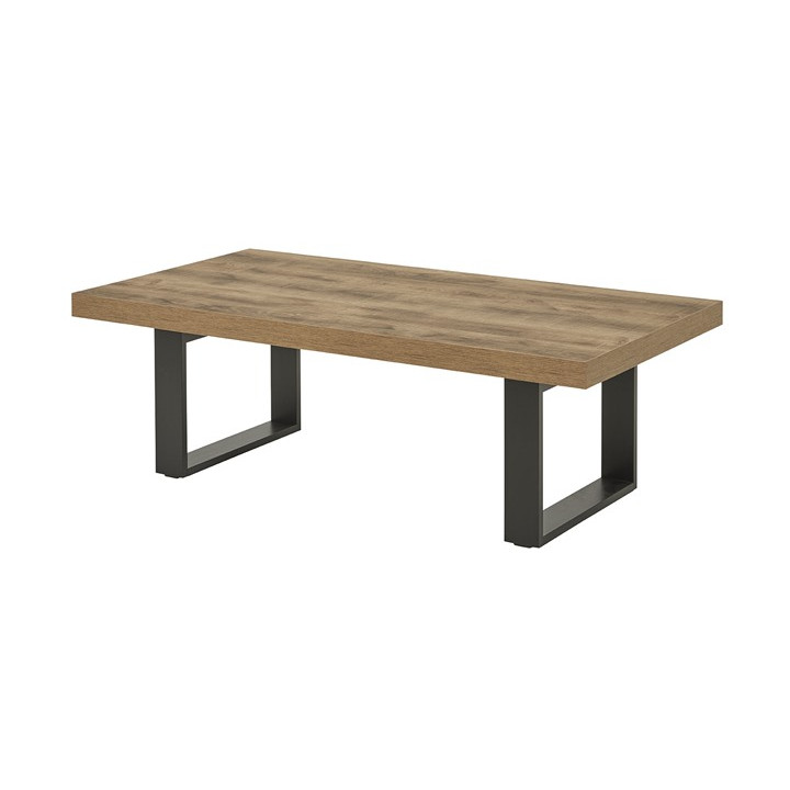 Table de salon Otto pied U scarlet oak