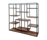 Iron Wooden Rack - for