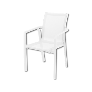 Fauteuil Pacific blanc