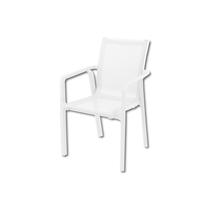 Fauteuil Pacific blanc