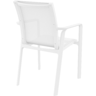 Fauteuil Pacific blanc