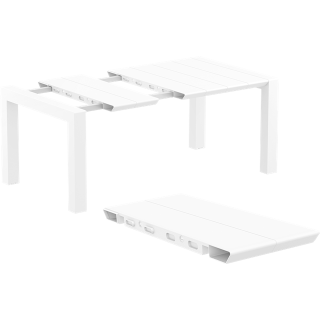 Table Vegas blanc