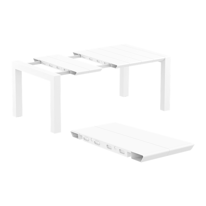 Table Vegas blanc