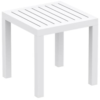 Table d'appoint Océan blanc
