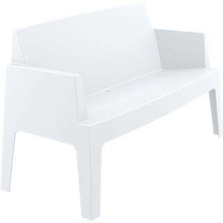 Set Box Blanc ( x2 fauteuils + x1 2 places + x1 table basse)