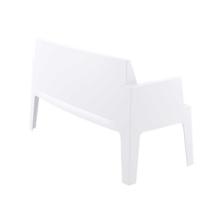 Set Box Blanc ( x2 fauteuils + x1 2 places + x1 table basse)
