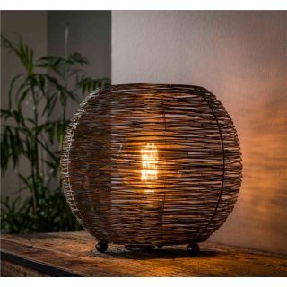 Lampe de table Ø35 noir