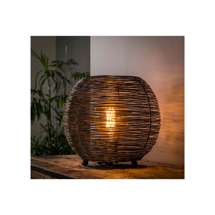 Lampe de table Ø35 noir