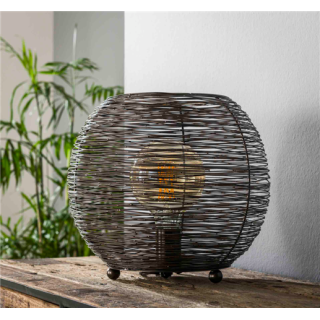 Lampe de table Ø35 noir