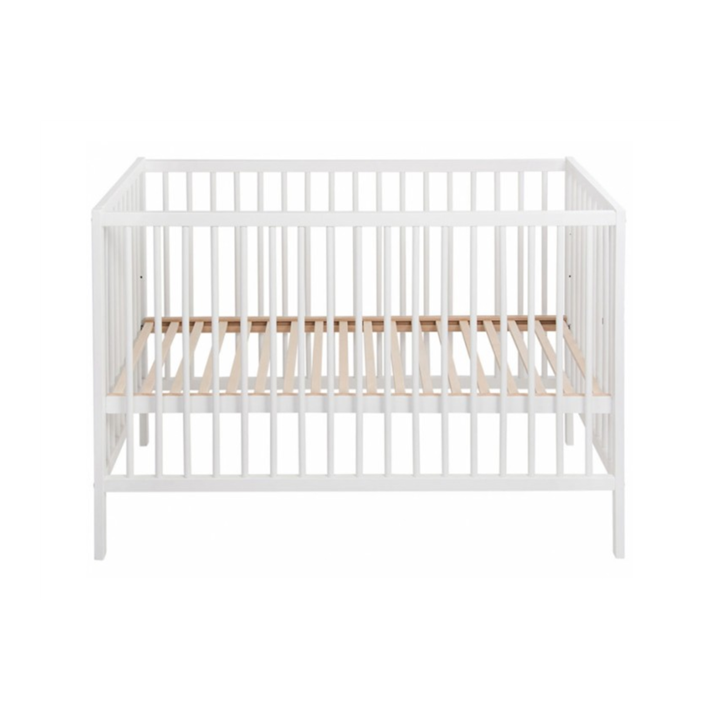Lit bébé Hetre Proste blanc