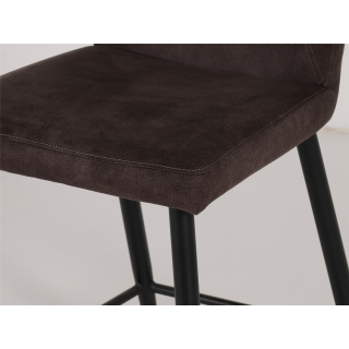 Chaise de bar Chase 3780000001 - Luxor anthracite