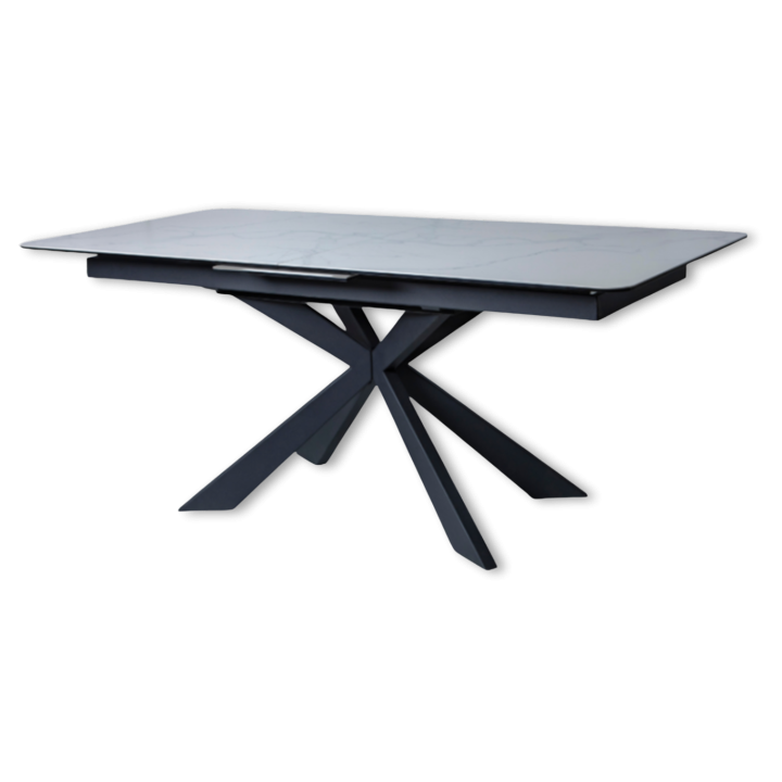 Table extensible de 180 à 220 cm HT6570-GN White