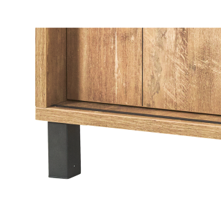 Dressoir Alcatraz orange/noir mat