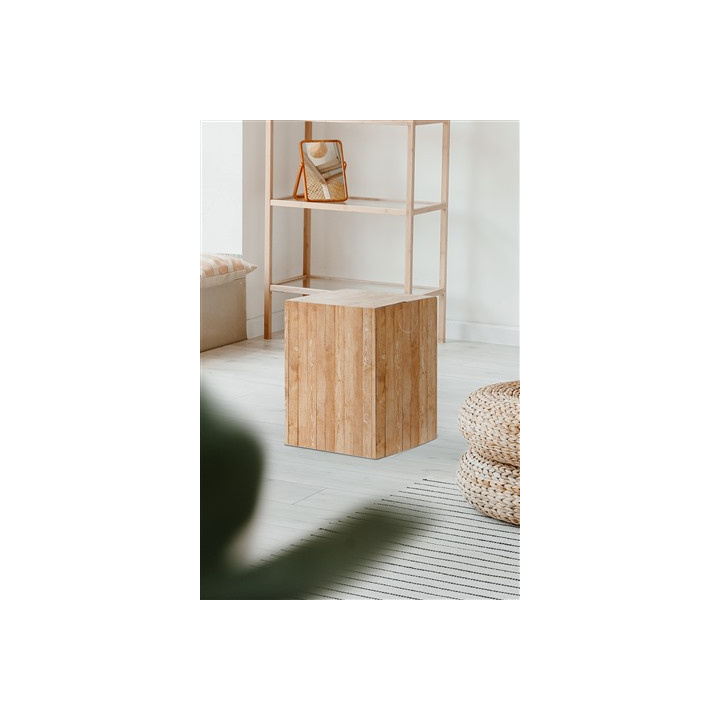 Benny 74A Tabouret décor bois