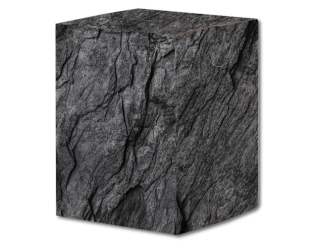 Pouf Benny tabouret - décor pierre 003289