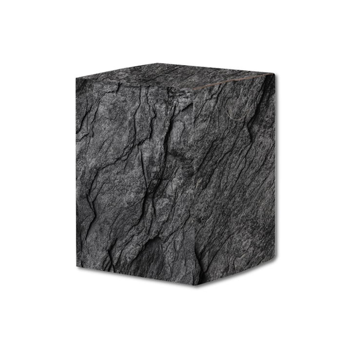 Pouf Benny tabouret - décor pierre 003289