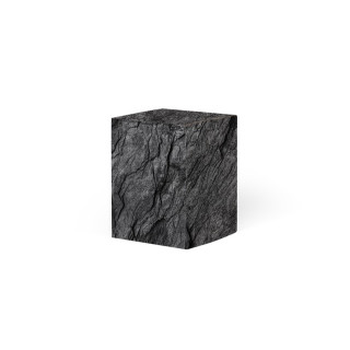 Pouf Benny tabouret - décor pierre 003289