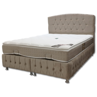 Lit coffre 160x200 Madrid beige