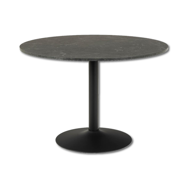 21438 Ibiza (Marbre) Dining table placage  noir